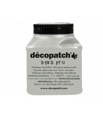 Decopatch Ultra Brilliant Gloss Aquapro Professional Varnish 180ml 